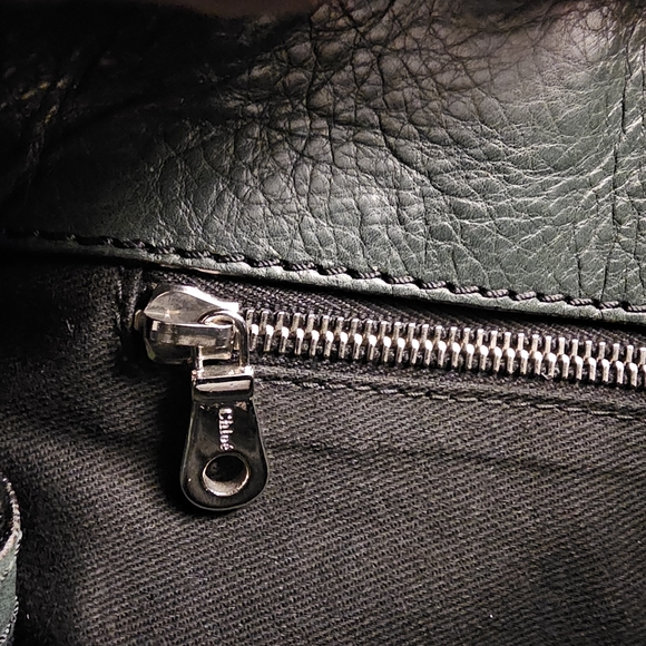 Vintage Green Chloe Edith satchel - Picture 11 of 12